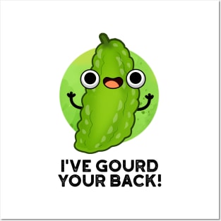 I've Gourd Your Back Cute Veggie Pun Posters and Art